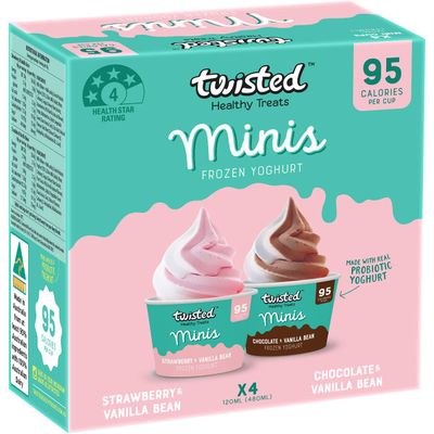 Twisted Healthy Treats Frozen Yoghurt Minis