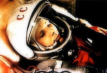 When did Yuri Gagarin become the first man in space?