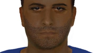 A digital image of a man who police believe attempted to abduct a teenage girl in St Kilda East, Melbourne, has been released.
