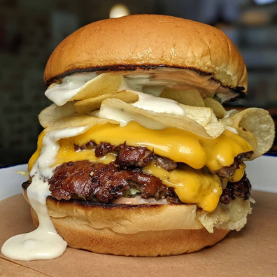 Sydney's Wing Mill's entry for the national burger contest