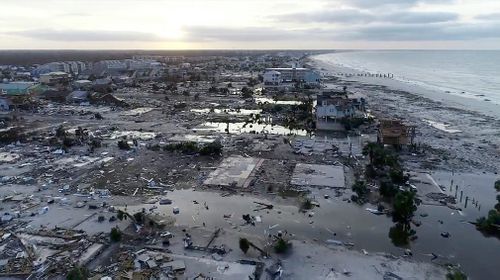 Supercharged by abnormally warm waters of the Gulf of Mexico, the Category 4 storm crashed ashore early yesterday afternoon near Mexico Beach.