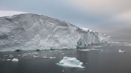 The Thwaites Glacier in Antarctica