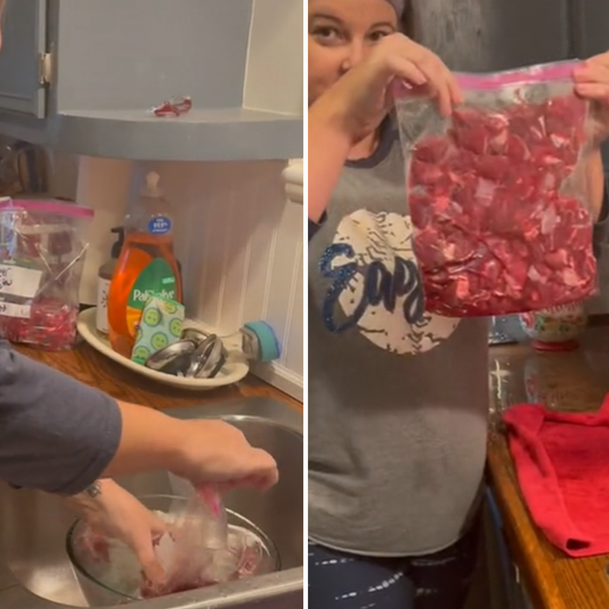 Use this hack to 'vacuum seal' any freezer bag - CNET