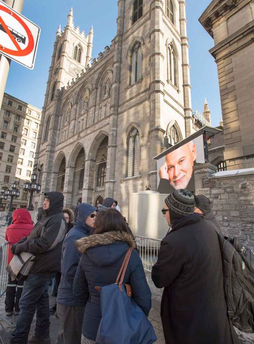 The funeral will be held at the Notre-Dame Basilica. (AAP)