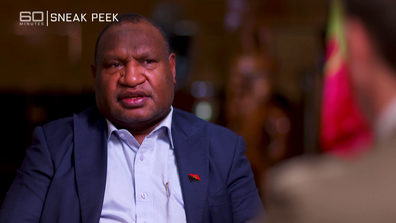 Papua New Guinean Prime Minister James Marape.