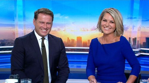 TODAY viewers woke up with the new co-host this morning. (Channel 9)