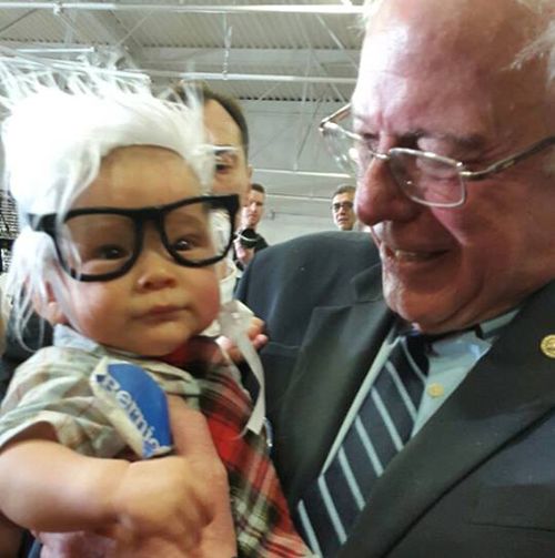 'Bernie Baby’, who garnered online fame for Bernie Sanders costume, dies of SIDS