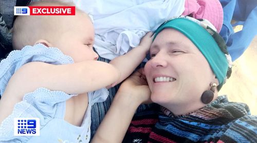 A young Wollongong mother has spoken about her "remarkable" recovery from a breast cancer which had little hope of a cure. 