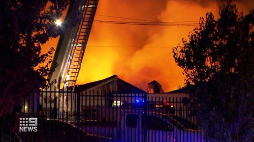 An Adelaide family has been left devastated after a fire tore through their northern suburbs warehouse and factory.
