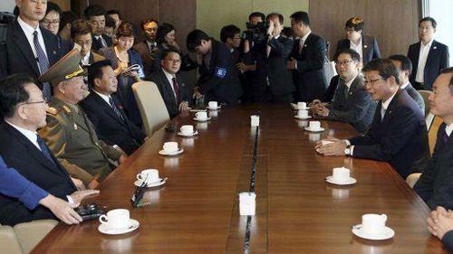 Top North Korean leaders make rare visit to the South