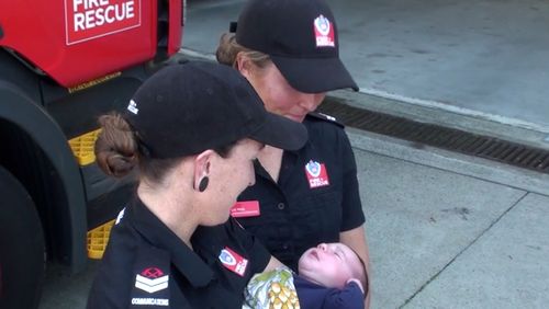 A NSW firefighting couple given the nerve-wracking task of delivering their own baby in a McDonald's carpark have welcomed their daughter into the world.Samantha Paul was four days overdue when she started going into labor in her NSW Hunter Valley home.
Her partner, senior firefighter Elizabeth Paul, began the hour-long journey to Belmont Midwifery Group Practice.﻿