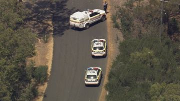 Police said the man in his 30s was found on a Wooroloo road with a gunshot wound to his head on Saturday morning.