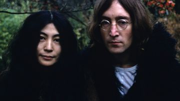 A 1968 portrait of Yoko Ono and John Lennon