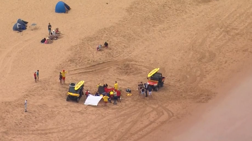 Beach rescue in NSW