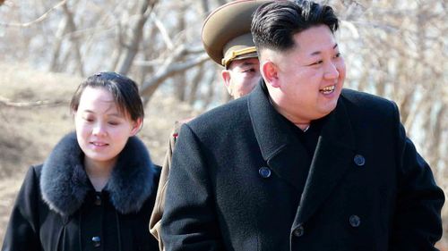 The agreement may have come together during Kim Jong Un's sister's recent visit to South Korea for the Winter Olympics. (AP)