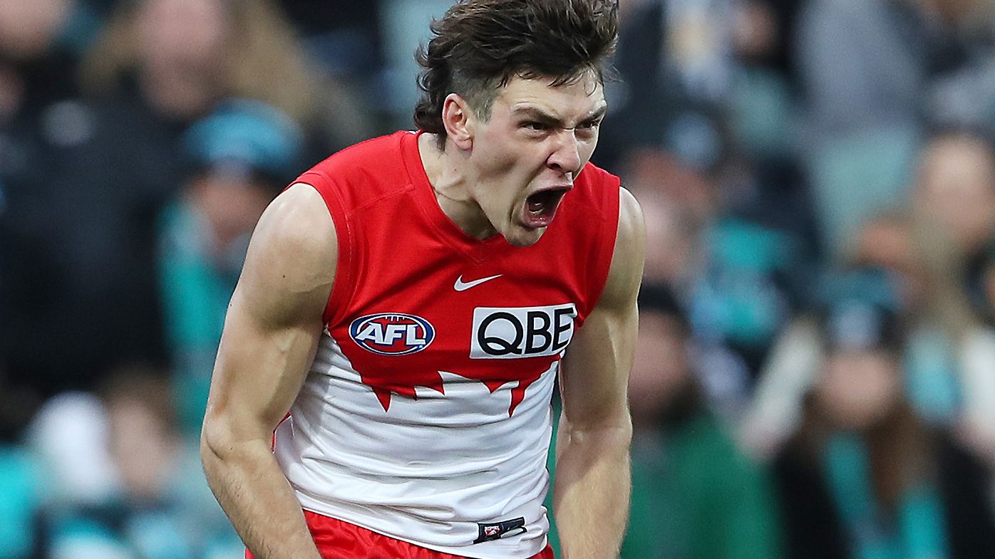 'Excitement machine' Errol Gulden among youngsters lifting Sydney Swans into AFL premiership contention