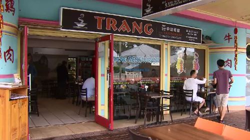 Trang is a popular Vietnamese restaurant in Brisbane's West End. (9NEWS)