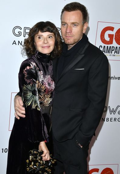 Ewan McGregor, Eve Mavrakis, red carpet, charity event