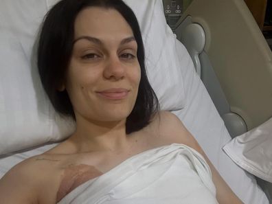 Jessie J is undergoing breast cancer treatment in hospital