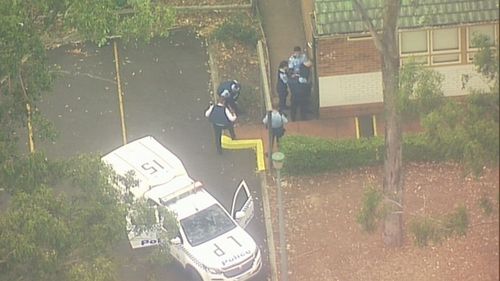 A man was arrested at a school on Kurrajong Road, Prestons on the day.