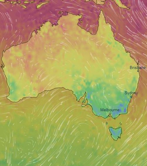 Colder weather has swept across south-eastern Australia overnight, causing the mercury to plummet in multiple states.