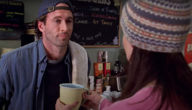 Scott Patterson as Luke Danes in Gilmore Girls.