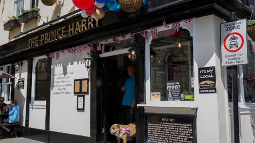 The Three Tuns pub has been re-named the Prince Harry. (Getty)