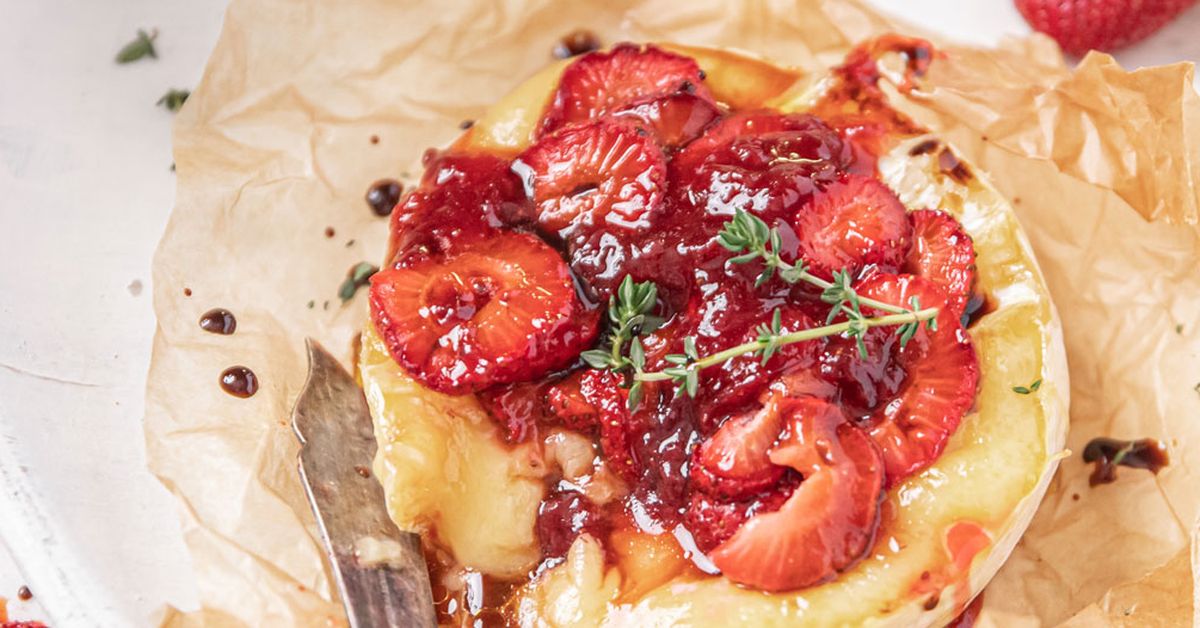 Oven-roasted balsamic strawberries recipe - 9Kitchen