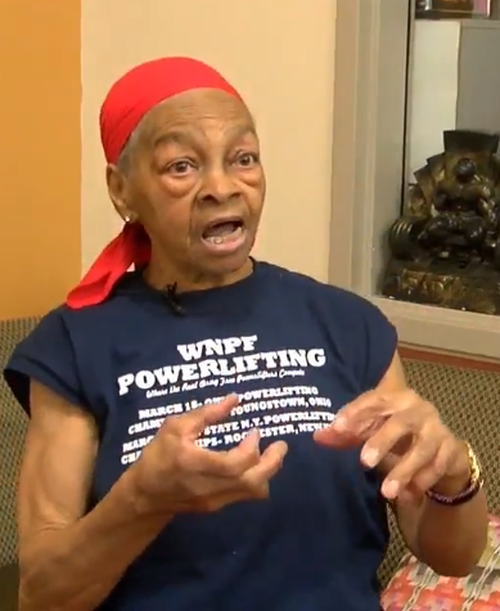 This powerlifting 82-year-old made an intruder regret breaking into her  home