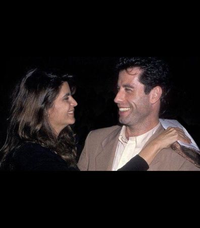 Kirstie Alley and John Travolta. The pair were co-stars in the '90s film series Look Who's Talking.