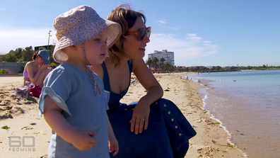 Zoe Foster Blake with daughter Rudi.