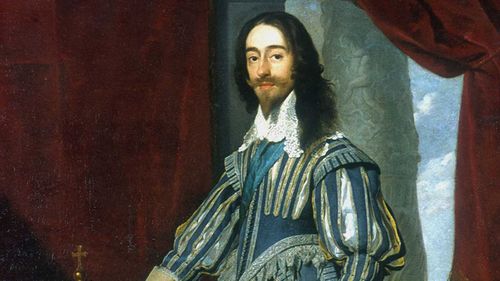 King Charles I lost his throne after the English civil war.