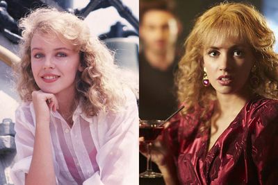Left: Kylie Minogue / Right: Samantha Jade