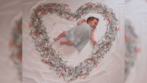 ‘Heart of syringes’ photo illustrates the joy and agony of IVF