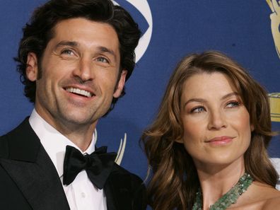 Patrick Dempsey and Ellen Pompeo in 2005.