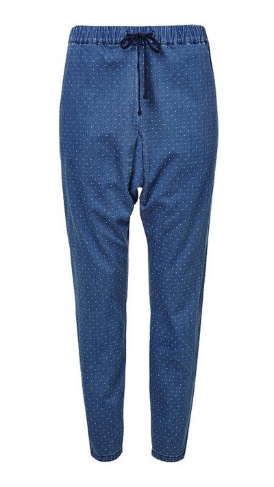 <a href="http://www.seedheritage.com/pants/soft-spot-realaxed-pant/w1/i12658022_1001335/" target="_blank">Soft Spot Relaxed Pant, $99.95, Seed</a>