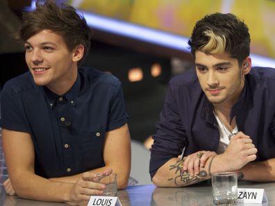 Louis Tomlinson and Zayn Malik