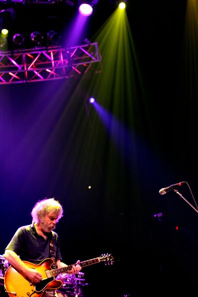 FILE - Bob Weir plays guitar with his band The Dead, formerly the Grateful Dead, at the Forum in the Inglewood section of Los Angeles, Calif. on Saturday May 9, 2009. (AP Photo/Richard Vogel,File)