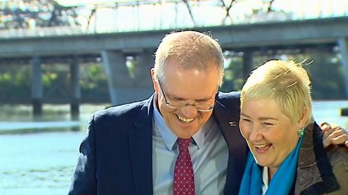 Scott Morrison said Liberal MP Ann Sudmalis was in the "warm embrace of the government".