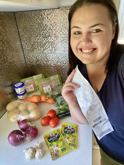 Aimee mother of two grocery budget