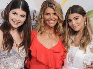 Isabella Rose Giannulli, Lori Loughlin and Olivia Jade Giannulli in 2017