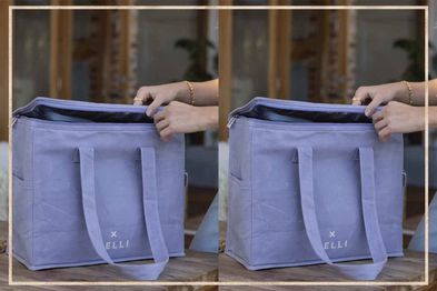 9PR: Pelli Bags 'Chill Homie' - Large Waxed Canvas Cooler Bag