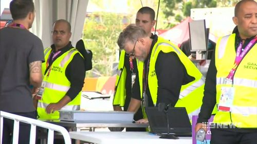 Just days into the Commonwealth Games, around nine percent of the security guards have left their jobs. (9NEWS)