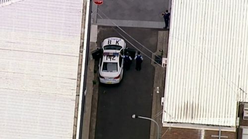 The boys were arrested after they allegedly purchased bayonets from a Sydney gun store. Picture: 9NEWS