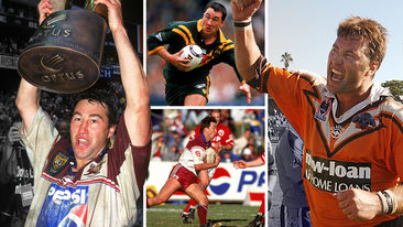 Terry Hill in all different stages in his career.
