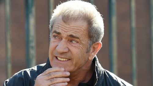 Mel Gibson in Sydney in July. (AAP)