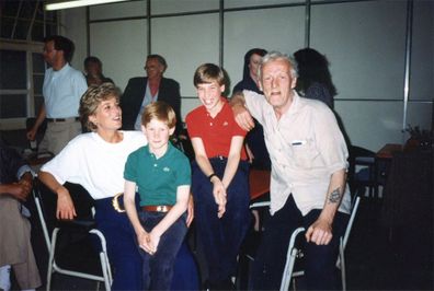 Prince William Prince Harry Princess Diana The Passage charity
