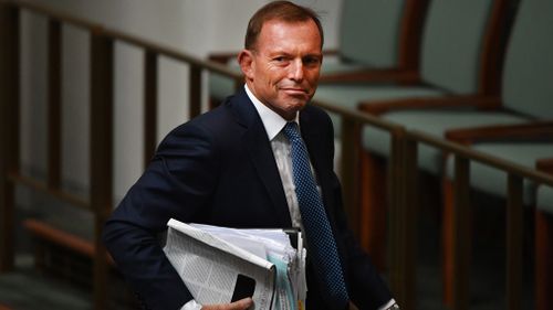 Tony Abbott and other conservatives have questioned the government's energy policy. (AAP)