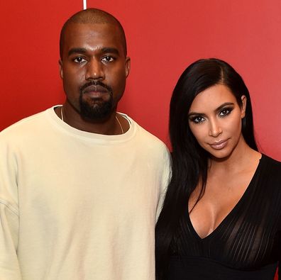 Kanye West and Kim Kardashian in 2015.