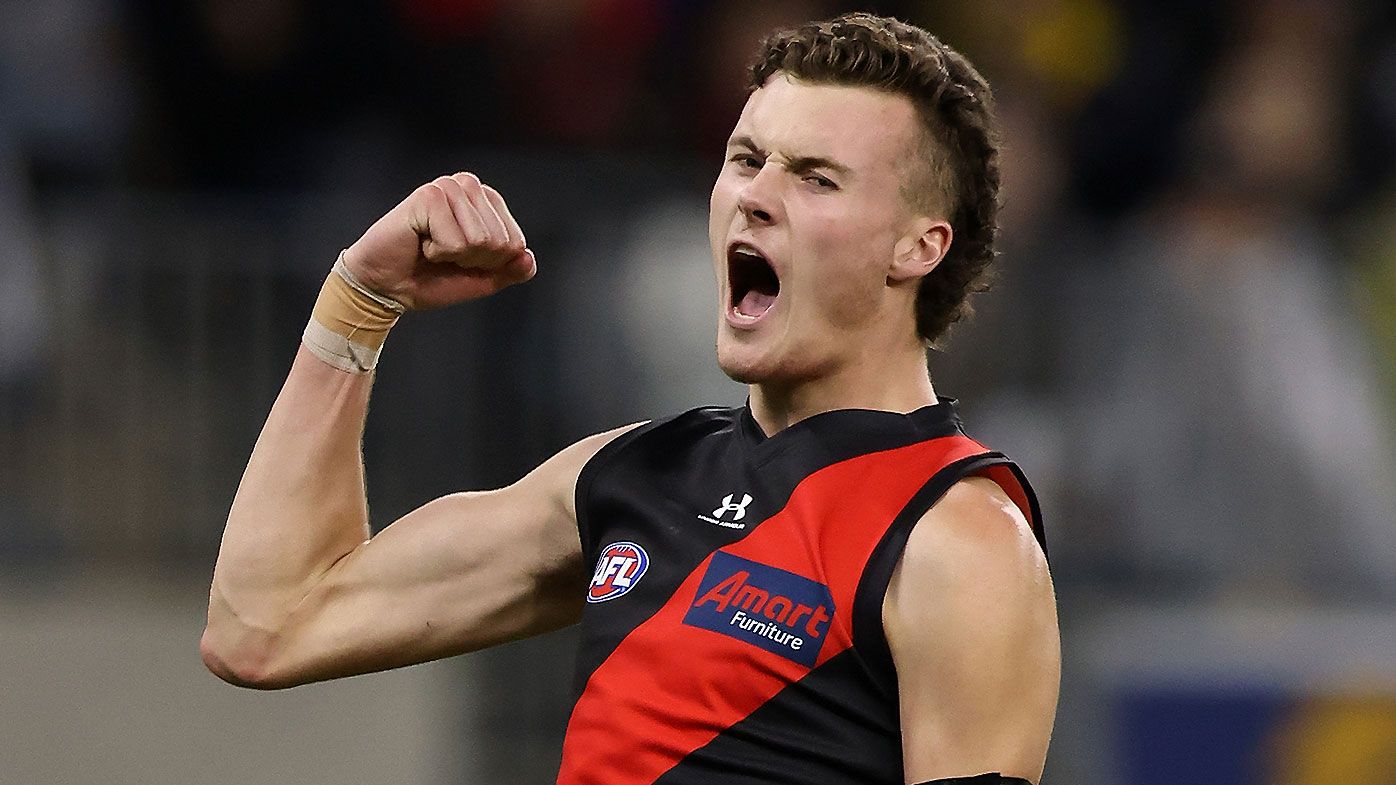 Essendon phenom Nik Cox receives long-awaited AFL rising star nomination